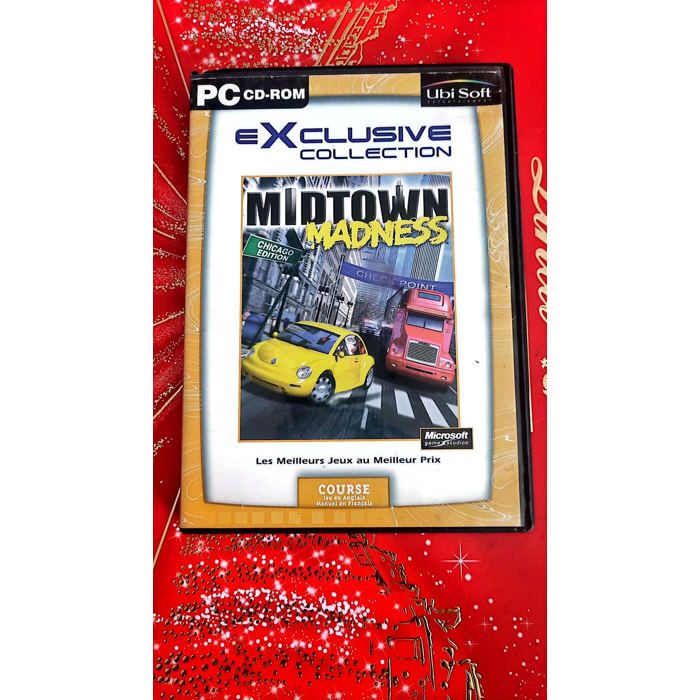 Midtown Madness – Jeu PC Cd-Rom – Course Automobile / Arcade – Microsoft / Ubisoft