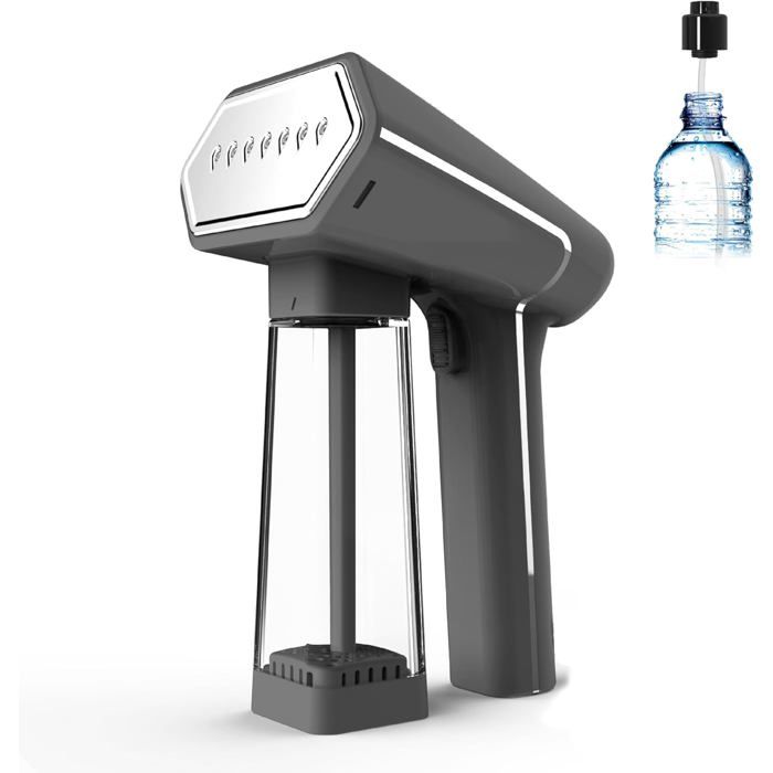 Défroisseur vapeur portatif - TRAHOO - 2000W - 30 g/min - Autonomie 8 min - Prêt en 40s - Réservoir 140 ml - Trahoo