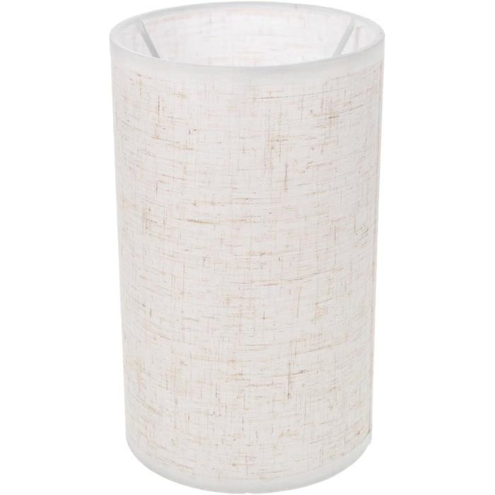 Abat-Jour De Rechange En Tissu Petit Abat-Jour Cylindrique E27 Pour Lampe De Table Lampadaire Applique Murale Chambre Salon [IN50]