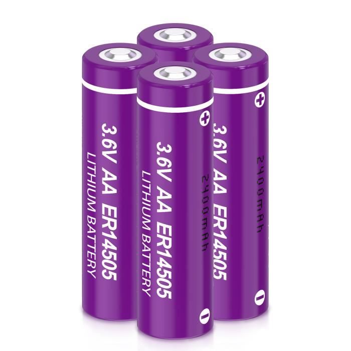 3V-piles au lithium 14505 AA de qualité supérieure, LR6 R6P, primaire,  ER14505, 2400mah, pour GPS, alarmes de - Cdiscount Jeux - Jouets