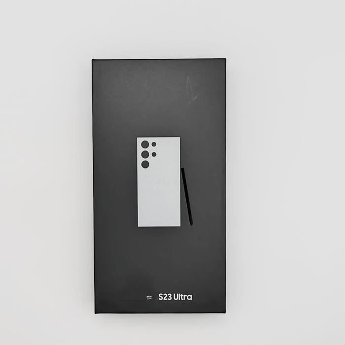 S23 Ultra (blanc) Ajouter des accessoires (Royaume-Uni)-Boîte d'emballage  vide pour Samsung Galaxy S23 S23 + - Cdiscount Téléphonie