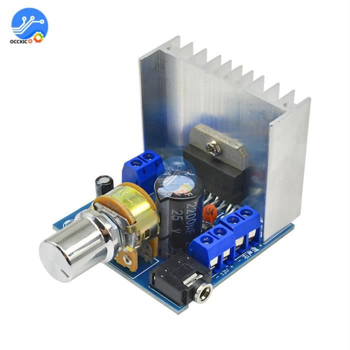 Amplificateur Audio Stéréo TDA7297 12V - 2x15W - Module Ampli Double Canal Pour Enceintes, TV, Radio - 11