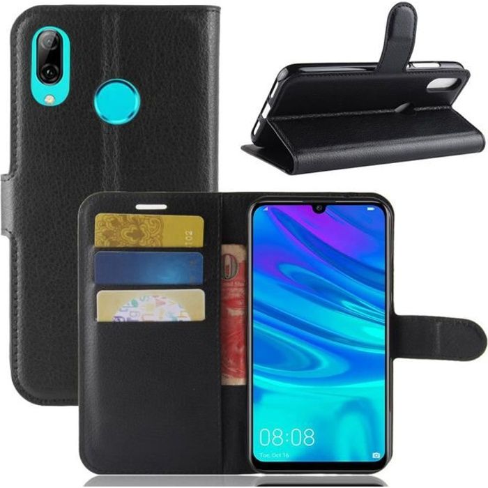 Housse Portefeuille Magnétique Pour Huawei P30 Lite - Modèle Grue & Fleurs - Marque Cadorabo
