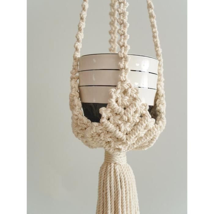 Lot De 7 Livres De Motifs Macramé DIY – Hibou, Cintre Pour Plantes Et Créations Déco