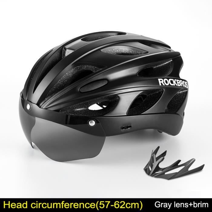Casque vélo route grande taille sale