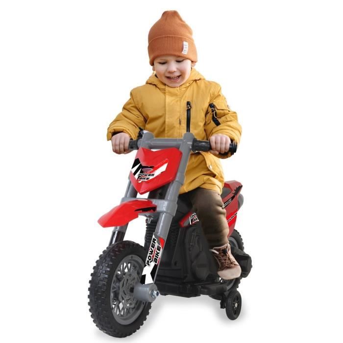 Vélo électrique pour enfants Moto – rouge