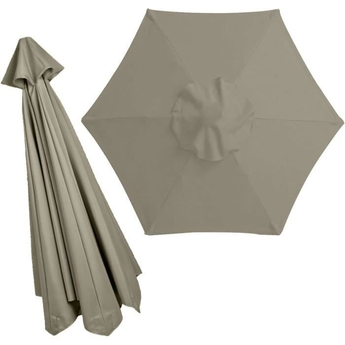Pièce De Rechange Pour Parasol De Jardin - Capuchon De Mât Central En Polypropylène - Diamètres 76, 53, 26 Mm
