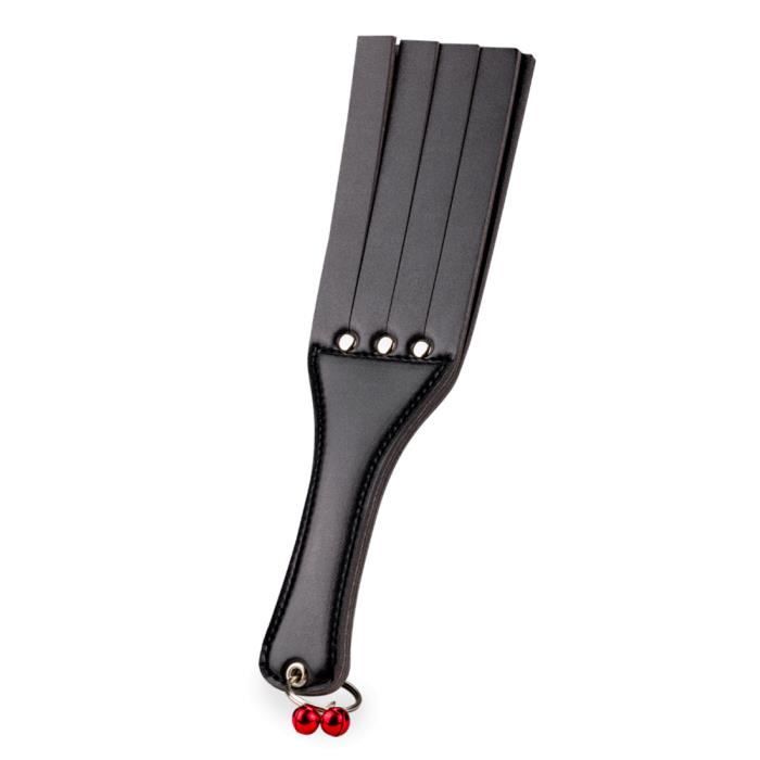 Paddle BDSM En Similicuir Avec Motifs Cœurs - LOVE AND VIBES - Neuf