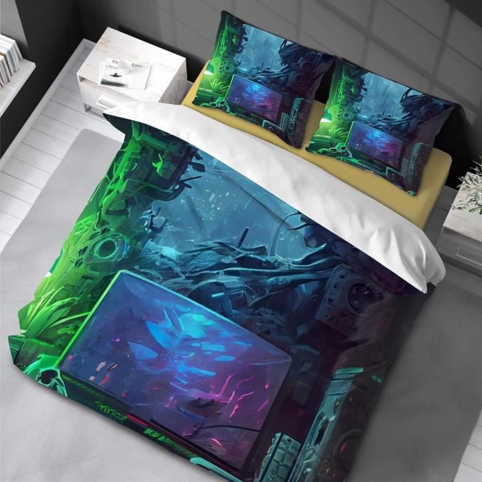 Couverture Sega - Plaid Gaming Rétro - Neuf - Pour Console, Jeu Vidéo