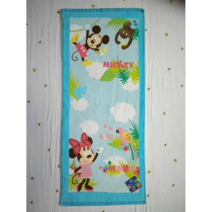 Version D Minnie Mickey Dessin Anime Coton Gaze Serviette Garcon Fille Enfant Visage Bebe 50 Achat Vente Serviettes De Bain Cdiscount