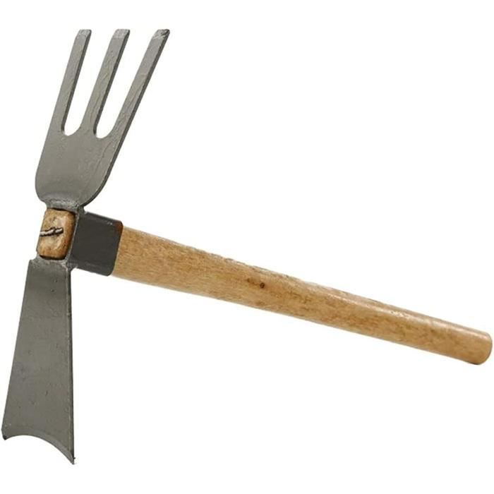 Lot de 2 râteaux pour enfants avec poignée et tête en bois (bleu et rouge), râteaux à gazon pour feuilles de 68,6 cm, outil de jardin en bois robuste Lot de 2 râteaux pour enfants avec poignée et tête en bois (bleu et rouge), râteaux à gazon pour feuilles de 68,6 cm, outil de jardin en bois robuste