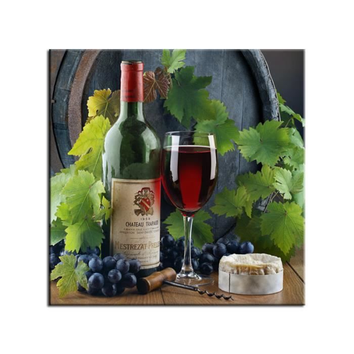 Decoration Murale Cuisine Tableau Deco Tableau Cuisine Gastronomie Francaise 60x60cm Cdiscount Maison