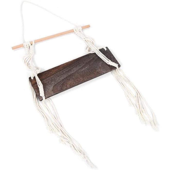 Étagères Murales Suspendues, Lot De 2 Tablettes Flottantes, Etagere Murale De 40 Cm, Bords Hauts 10kg Par Etagere Pour Salon Blanc 96568572