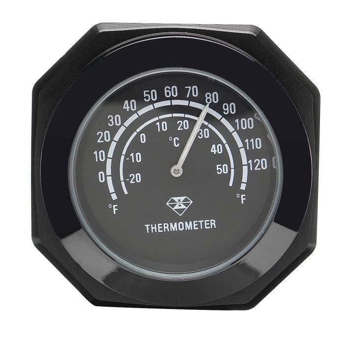 Thermomètre Moto Lumineux Etanche CNC 22-28mm Pour Guidon 7-8 Ou 1 NOIR  Bo55968 - Cdiscount Auto