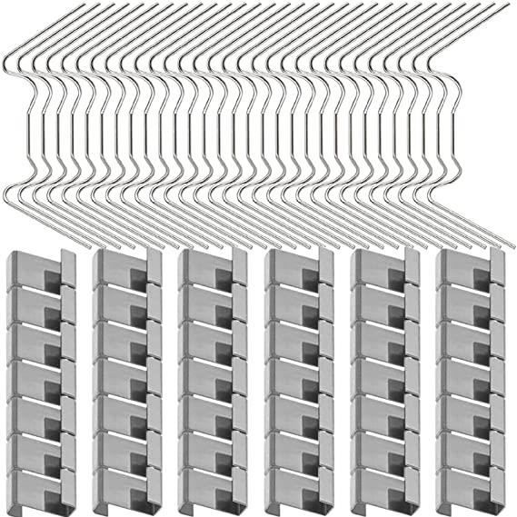 Lot De 50 Clips De Fixation Pour Serre Et Filet De Jardin - 16 Mm Pour Tunnel Et Cadre De Serre
