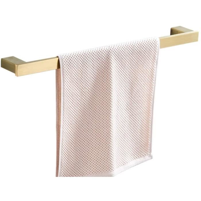 Barre Porte-serviettes Sèche-serviette étagère De Rangement Pliante En