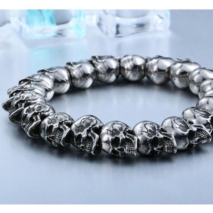 ANCIEN BIJOU ETHNIQUE Berbère Kabyle gros bracelet plaqué argent EUR 79,90 - FR