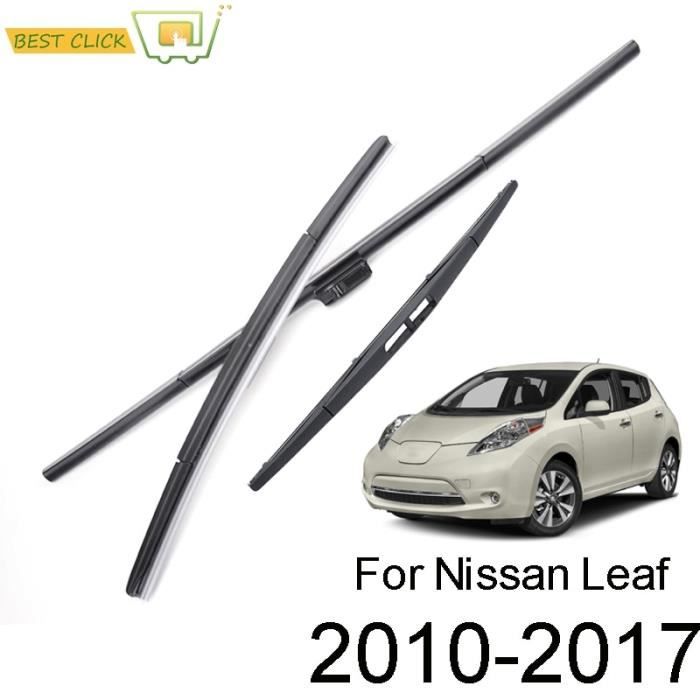 Nissan Juke 2010-2017 pare-brise Balais d'essuie-glace avant arrière SET COMPLET Standard Crochet