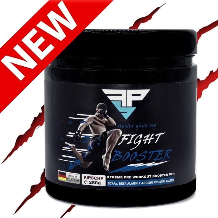 FPS PRE WORKOUT BOOSTER / HARDCORE FIGHT BOOSTER 250g de poudre
