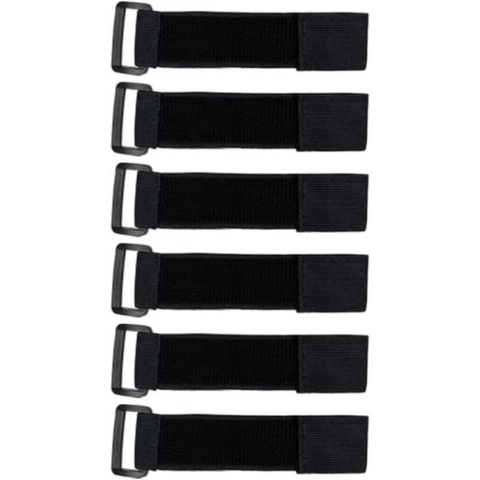 Lot De 6 Sangles De Câble Réglables, Velcro Et Boucle Réutilisables ...
