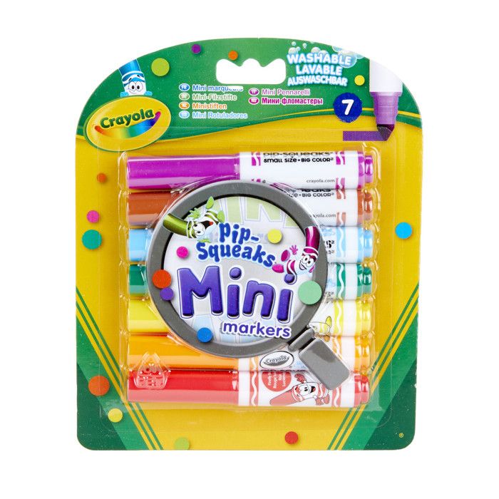 mini feutres lavables 7 pièces