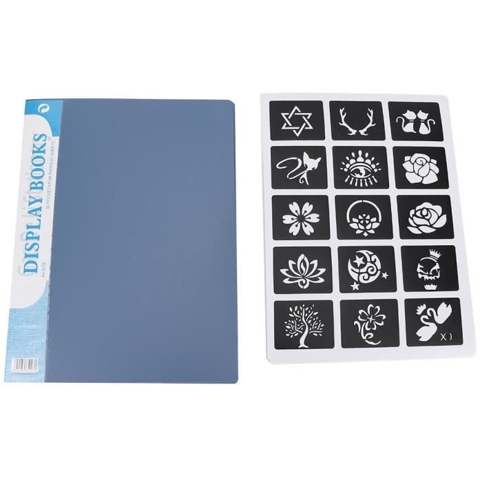 Herterich Products Pochoir Aérographe Effet Splash - Modèle Réutilisable Pour Tatouage Et Graffiti