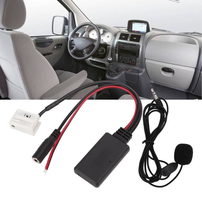Radio Voiture Bluetooth Qiilu Câble Adaptateur Mains Libres Bluetooth 5.0 12V 4 Broches 12 Broches 5 M/16,4 Pieds Câble Audio Bluetooth Pour MMI AMI 3G A4L A6L S5 S9f543 Connecteur Bluetooth Voiture Radio Voiture Bluetooth Qiilu Câble Adaptateur Mains Libres Bluetooth 5.0 12V 4 Broches 12 Broches 5 M/16,4 Pieds Câble Audio Bluetooth Pour MMI AMI 3G A4L A6L S5 S9f543 Connecteur Bluetooth Voiture