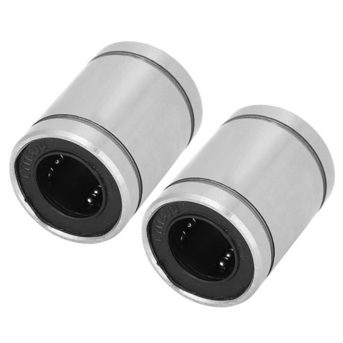 Lot De 2 Roulements à Mouvement Linéaire LM16LUU Plus Longs, Roulements