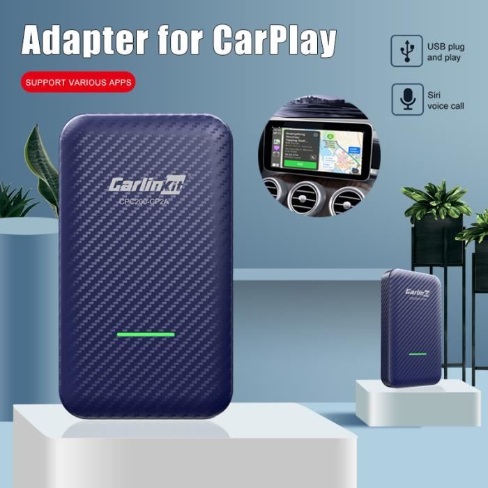 Carlinkit 4.0 CarPlay sans Fil et Android Auto sans Fil Adaptateur