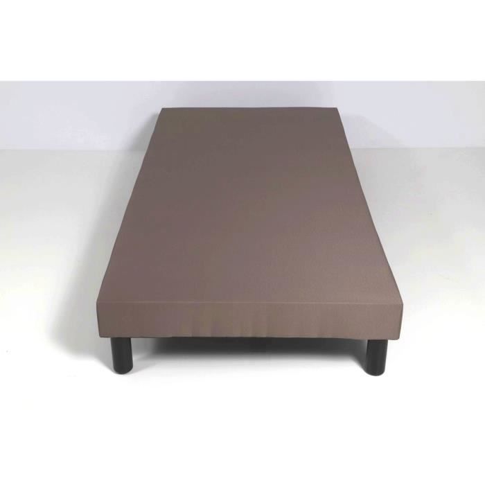 Sommier tapissier - HEVEA SELECTION - Volige déco 90x190 - 12 lattes rigides - Marron Sommier tapissier - HEVEA SELECTION - Volige déco 90x190 - 12 lattes rigides - Marron