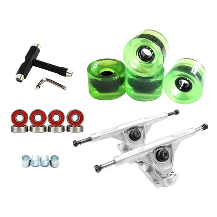 Roues De Planche à Roulettes Longboard 4Pc Pour Accessoires Mini