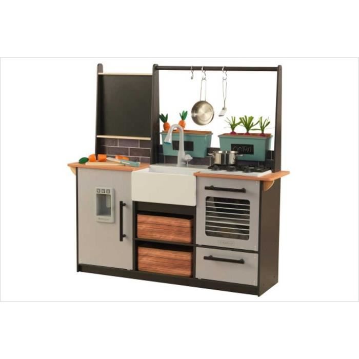 Cuisine Dinette En Bois Haut De Gamme Les Petits Chefs Kidkraft