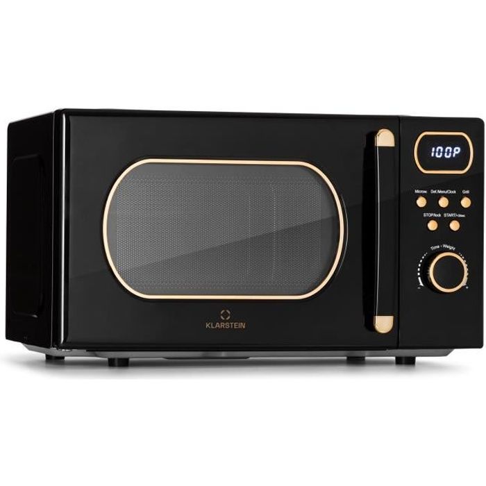 Micro-ondes avec grill - KLARSTEIN - Julieta - 800 W - 20L - 8 programmes automatiques
