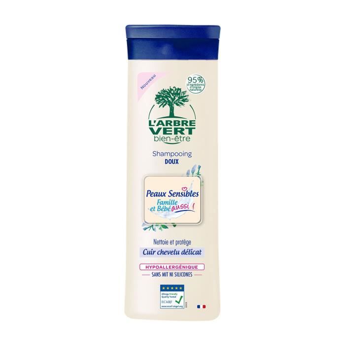 L Arbre Vert Shampooing Pour Peaux Sensibles 250 Ml Cdiscount Au Quotidien