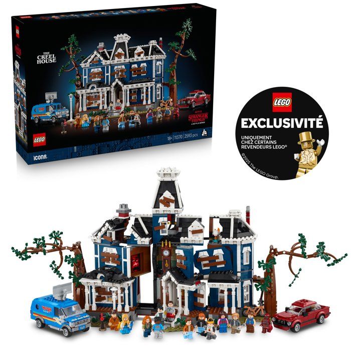 LEGO Icons Stranger Things : la Maison Creel 11370 - vue 6