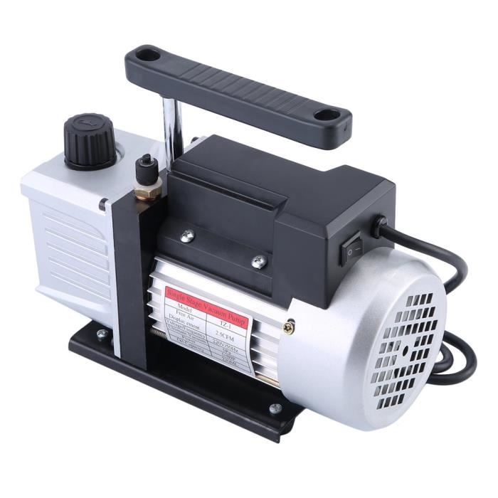 Pompe à vide 2.5CFM 1/4HP 220ML en Aluminum - TZ-1 - Cdiscount Bricolage
