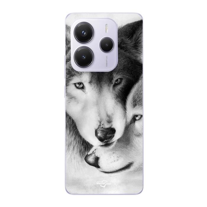 Coque Souple Xiaomi Redmi Note 5 - Motif Loup - Silicone/Résistant - Neuf