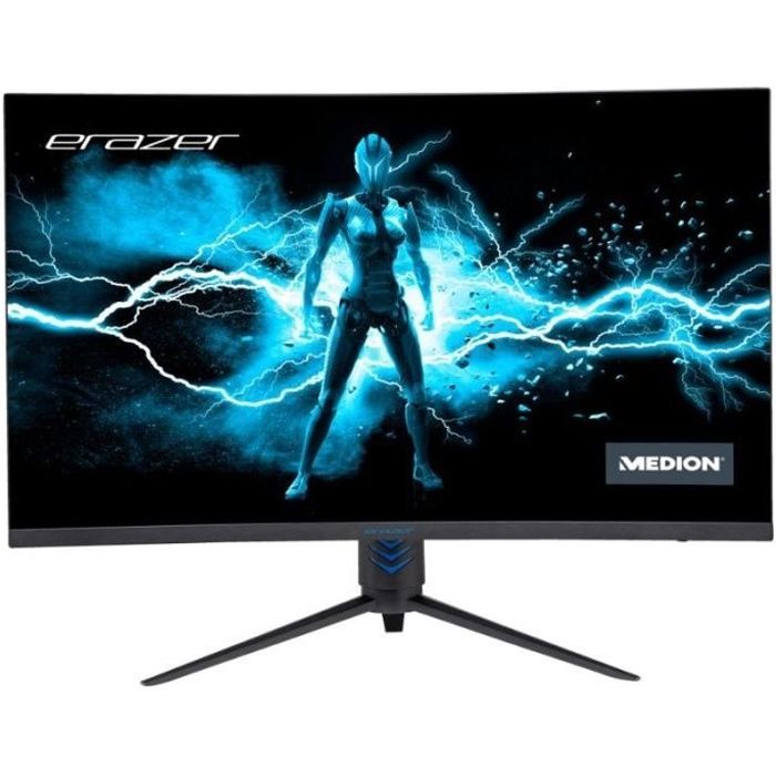 Ecran PC Gamer incurvé – MEDION MD22093 – 32 FHD – Dalle VA – 1 ms – 165 Hz – HDMI / DP – Freesync