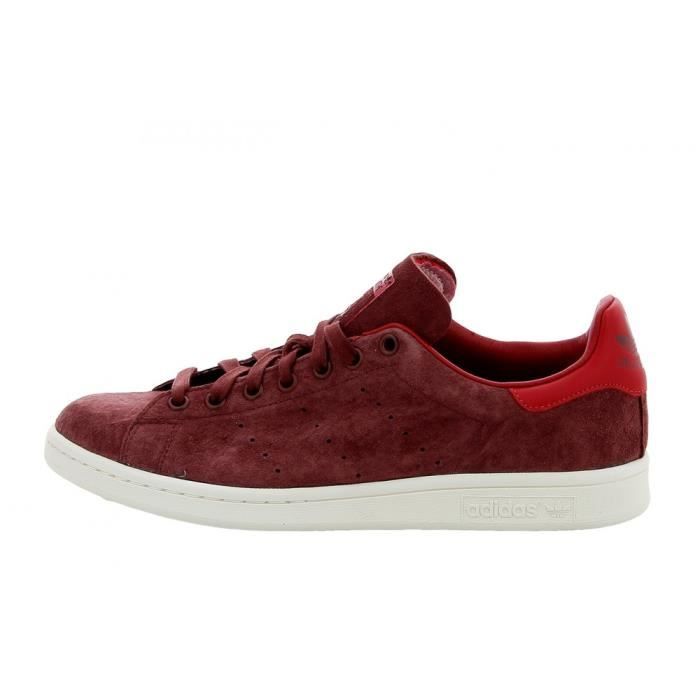 stan smith vintage rouge