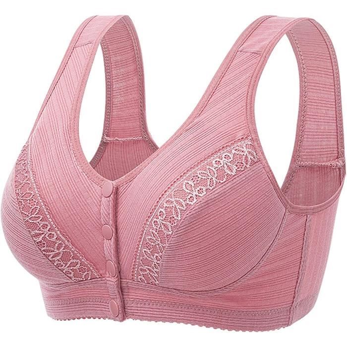 Sfit Soutien Gorge Sans Armature Fermeture Devant, Brassière Sport