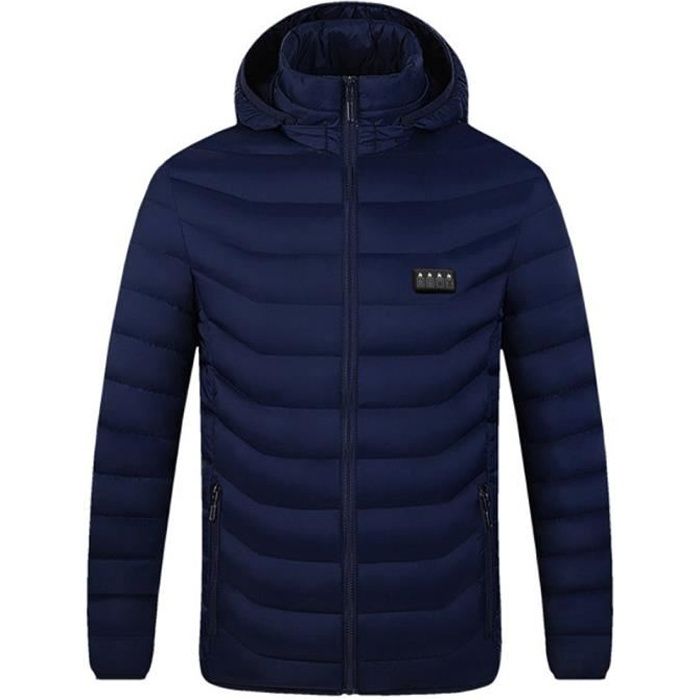 Gilet Chauffant Homme/femme - Batterie 10000 MAh Incluse, 3 Températures, Pour Ski, Moto, Randonnée