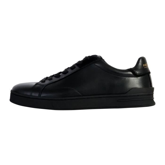 Redskins Basket Cuir Redskins Tessin - Noir
