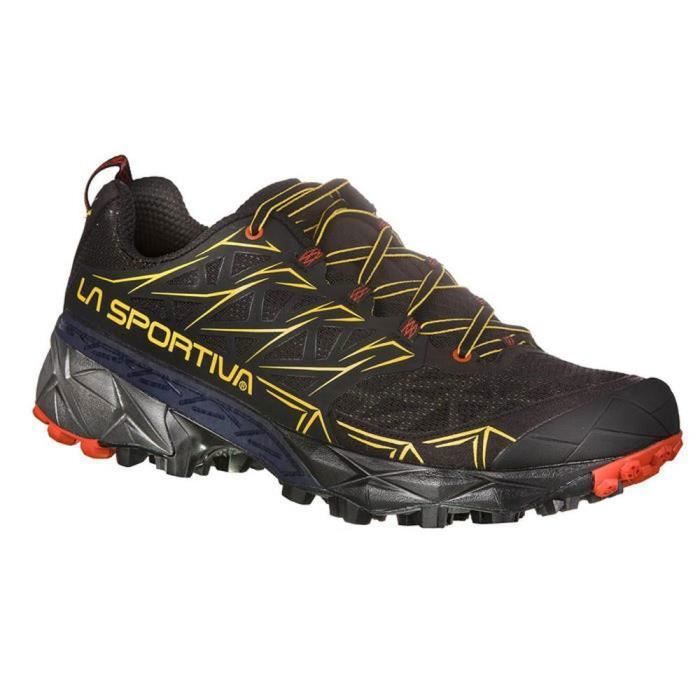 LA SPORTIVA Chaussures  Akyra Noir Jaune, Taille 45,5 - EUR