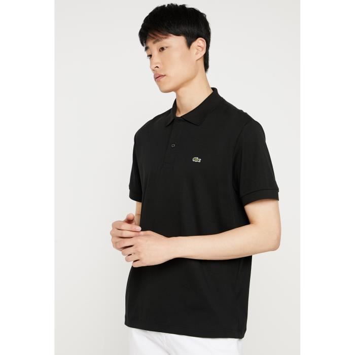 POLO LACOSTE HOMME Noir - Cdiscount Prêt-à-Porter