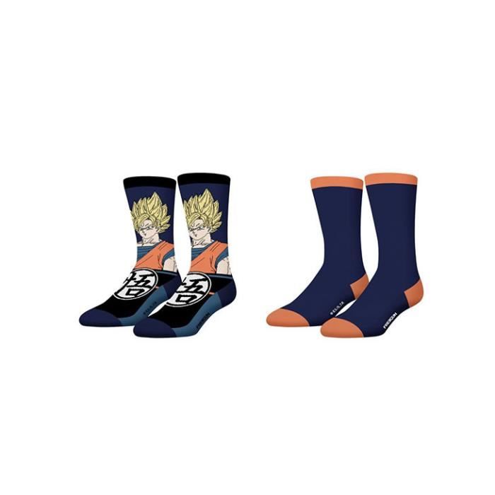 Lot de 4 paires de chaussettes Freegun Dragon Ball Z Garçon