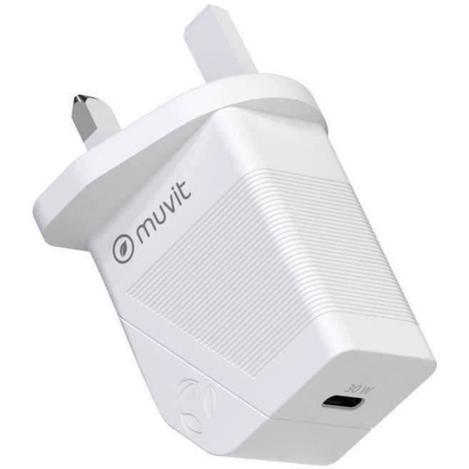 MUVIT FOR CHANGE CHARGEUR SECTEUR PD USB C UK