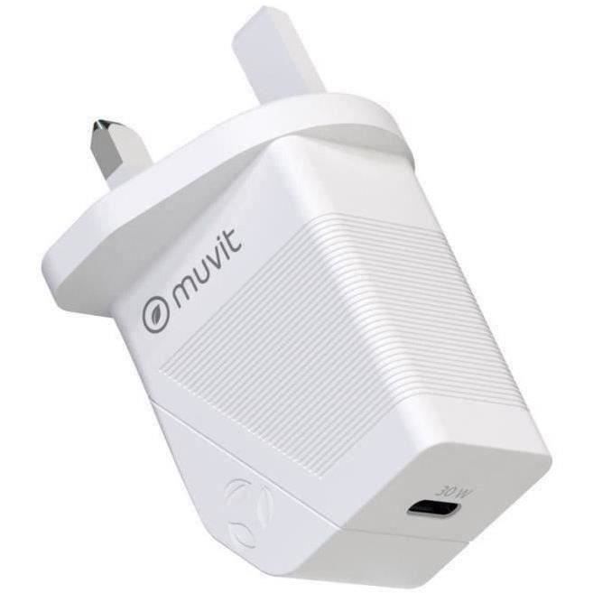 MUVIT FOR CHANGE CHARGEUR SECTEUR PD 30W USB C UK