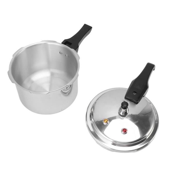 Autocuiseur Pression 4L En Alliage Aluminium - Fond Composite, Compatible Gaz Et Induction - Cuisson Rapide Et Sûre