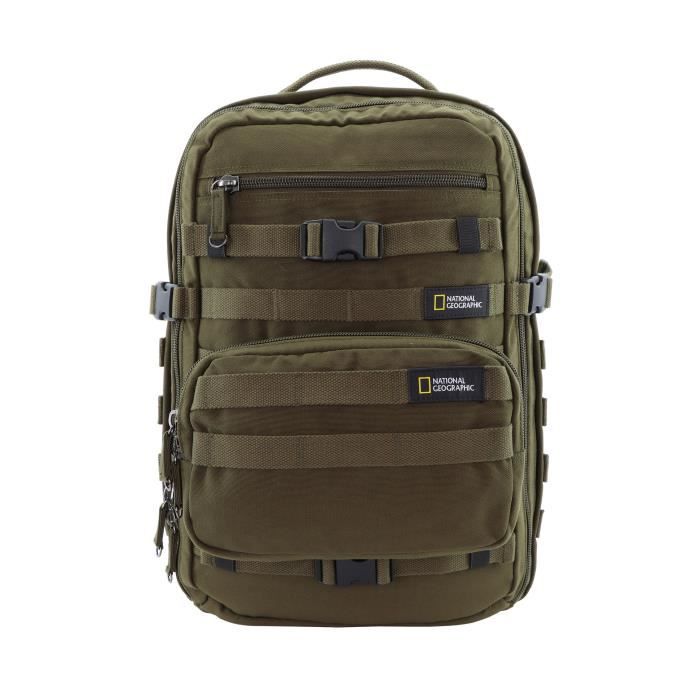 Sac à dos National Geographic Khaki 48cm 28L - Fait de RPET recyclé