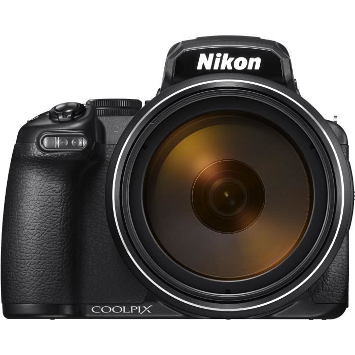 Appareil photo numérique compact NIKON COOLPIX P1000 Noir - 16 Mp CMOS - Zoom optique 125x - Vidéo 4K UHD